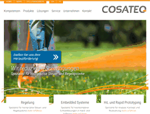 Tablet Screenshot of cosateq.com